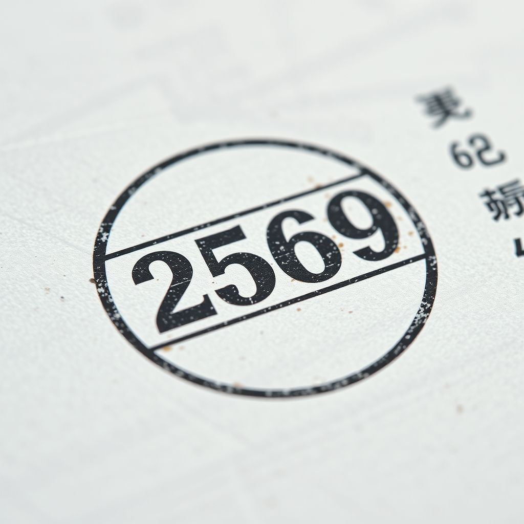 แสตมป์บัตรจอดรถ คือ2569